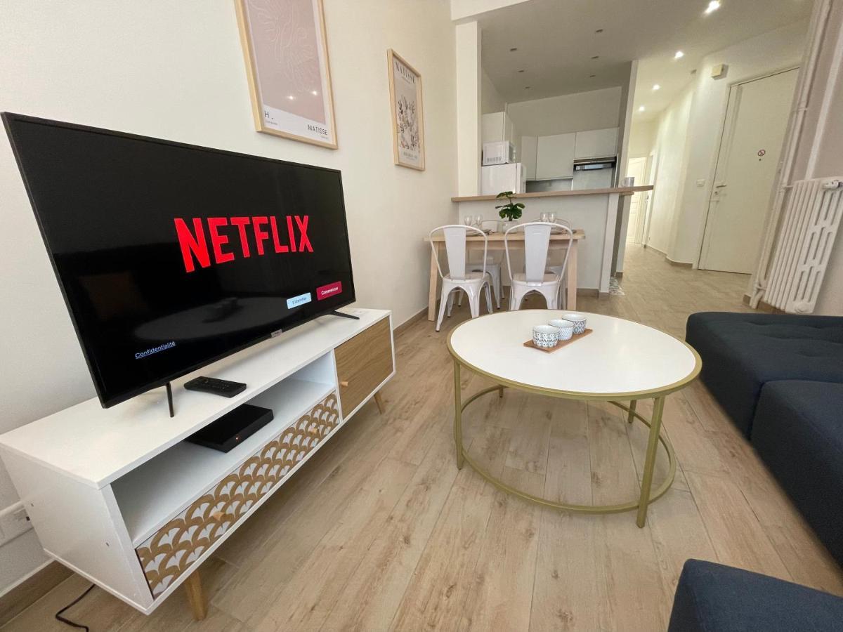 Nice Renting - Penchienatti - Spacious Apartment - 2 Bedrooms - King Bed - View Heart Of 니스 외부 사진